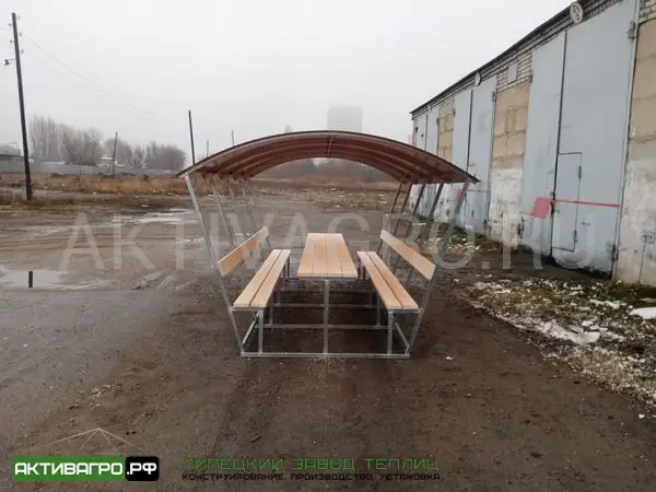 Беседка «Ягодная» (сборная), длина 2 м Беседка «Ягодная» (сборная), длина 2 м