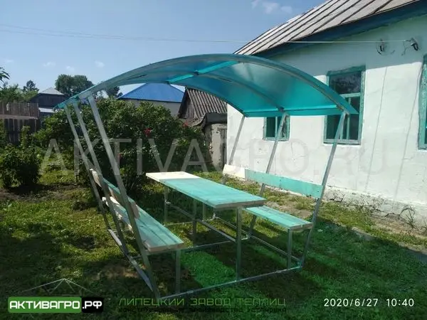 Беседка «Ягодная» (сборная), длина 2 м Беседка «Ягодная» (сборная), длина 2 м